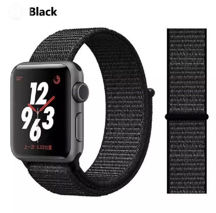 Ремінець Sport Loop нейлоновий для Apple Watch ремешок нейлоновый