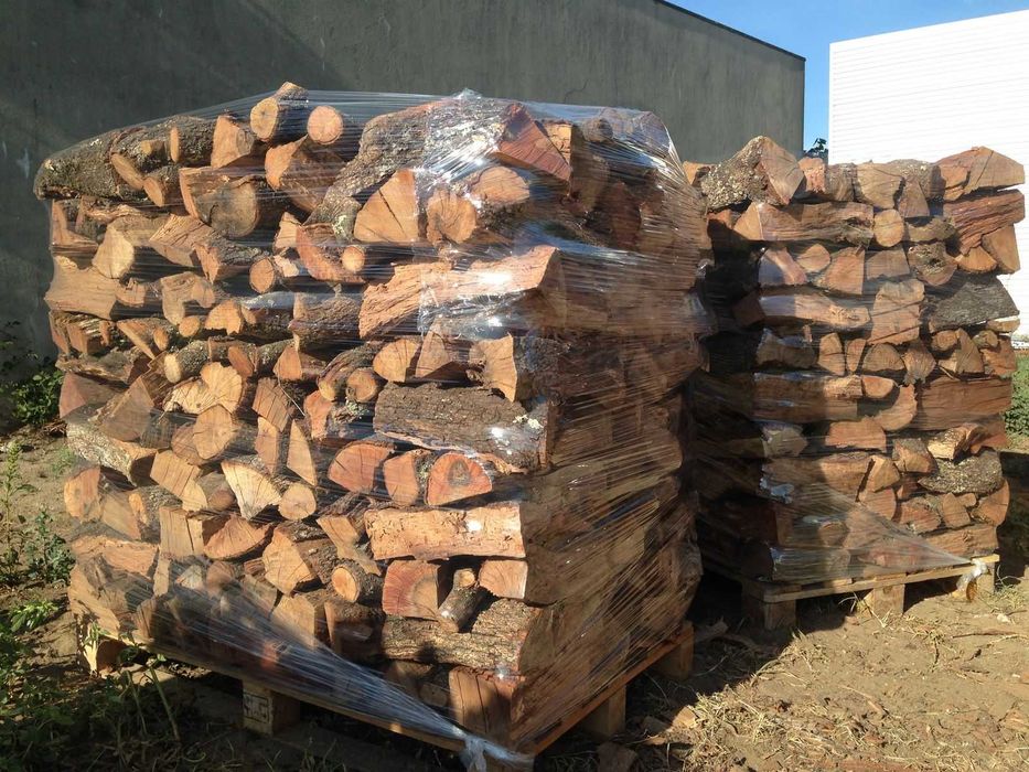 lenha mista de eucalipto e outras variedades