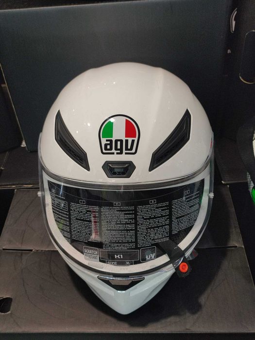 KASK AGV K1 S Biały Dostępne rozmiary 'XS`S 'L (do 3 dni roboczych)