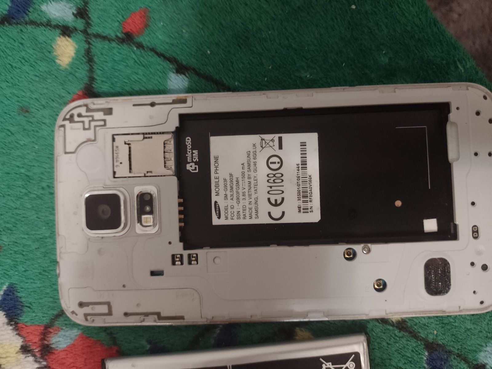 Телефон Samsung S 5 neo. На запчасти. Рабочий.
