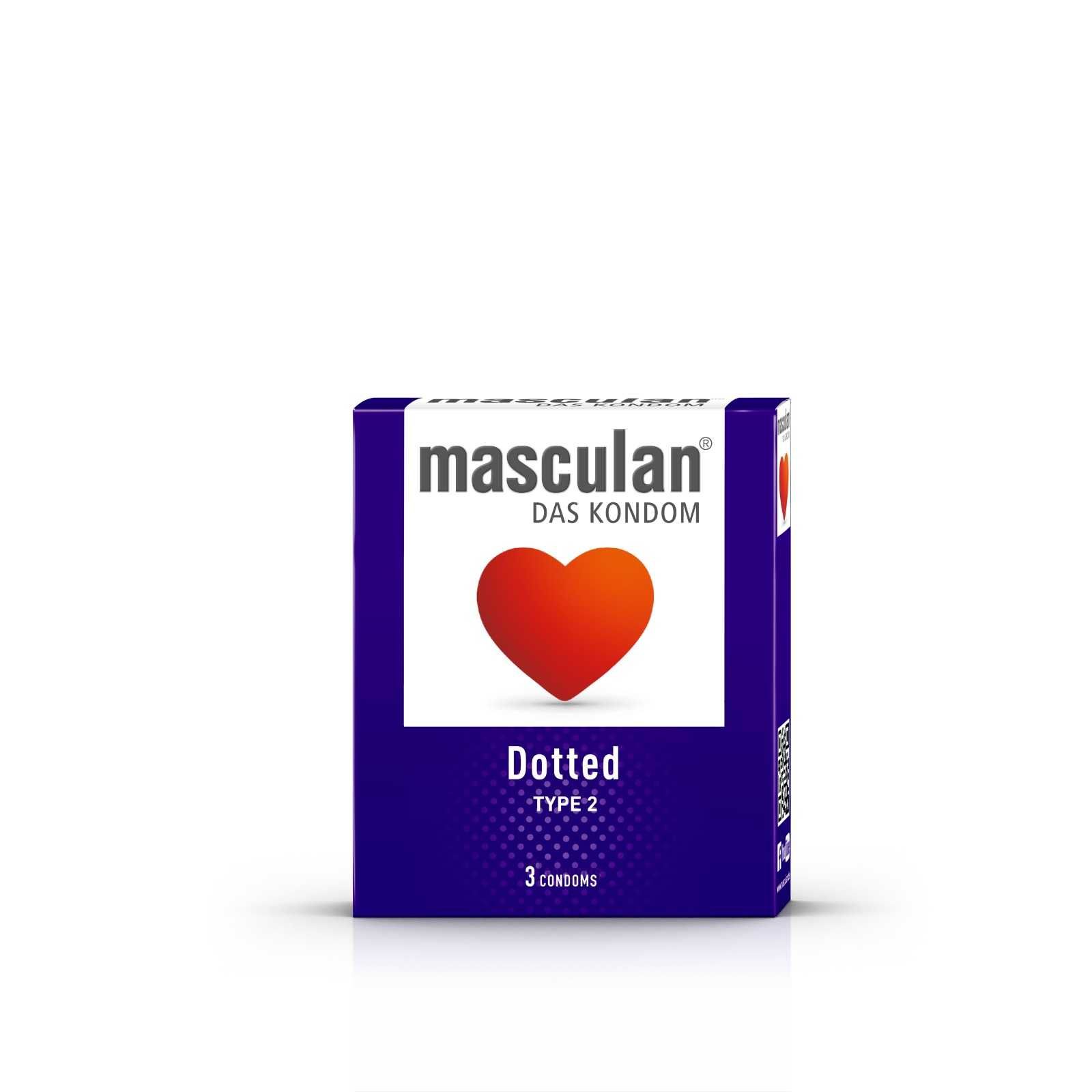 Презервативи masculan®  З пухирцями 3шт та 10-шт в упак