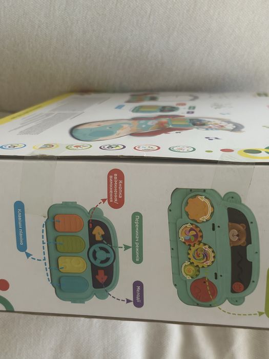 Продам багатофункціональний дитячий розвиваючий килимок Baby Team 2in1