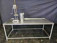 Mesa para enchidos em inox