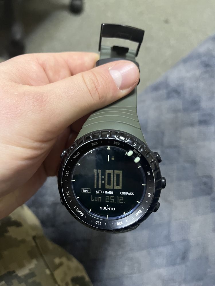 Військовий годинник Suunto Core All Blac