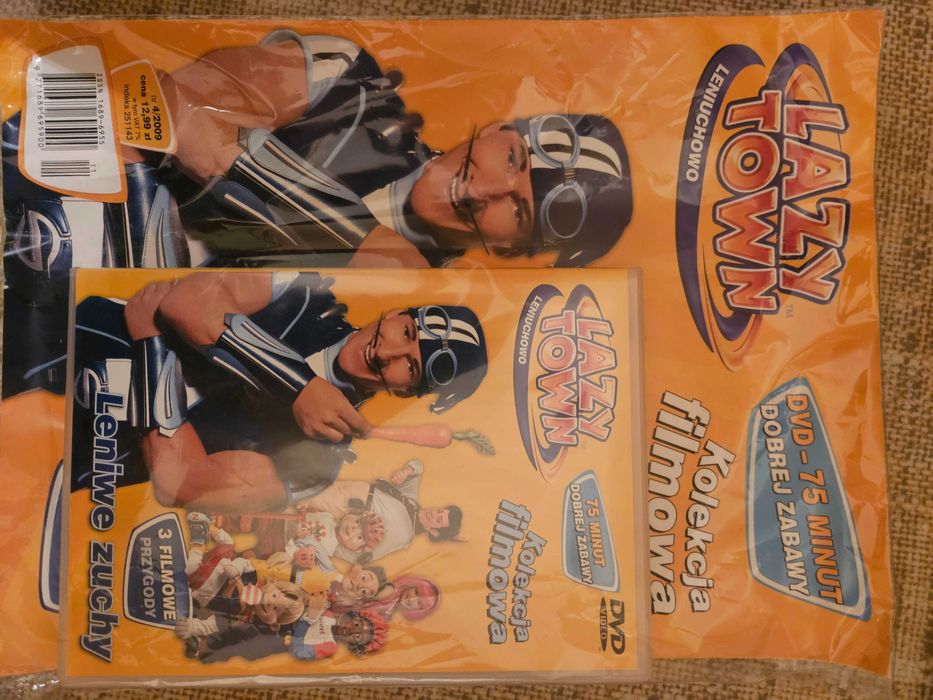 DVD Leniwe zuchy 75 minut, 3 filmy przygody