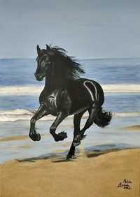 Obraz Galop Karego 50 x 70cm