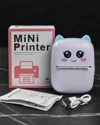 Детский мини Bluetooth принтер для фотографий и этикеток "Mini Printer