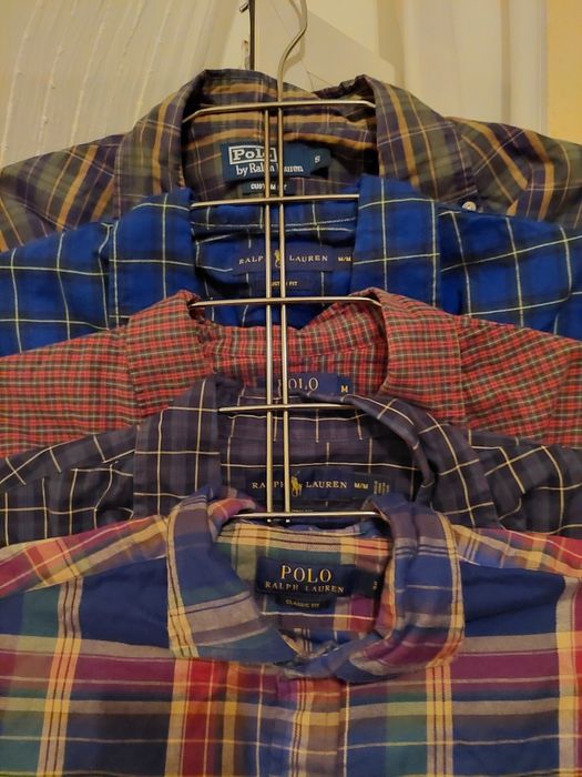 Lote de 5 camisas Ralph Lauren