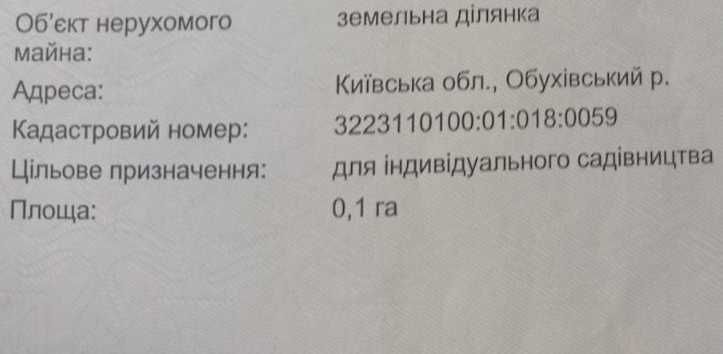 Земельна ділянка Обухівський район на берегу річки