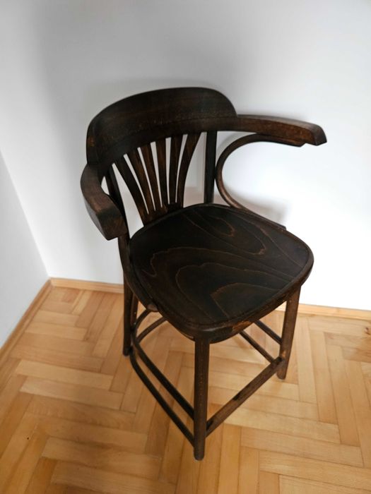 Hoker drewniany gięty Thonet