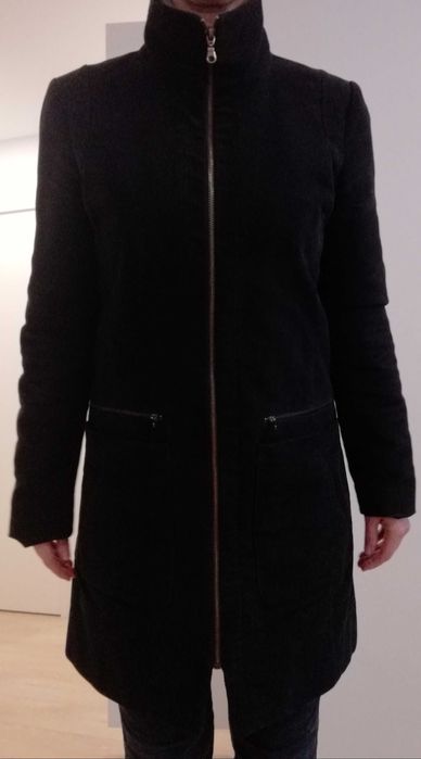 Casaco preto Mango S