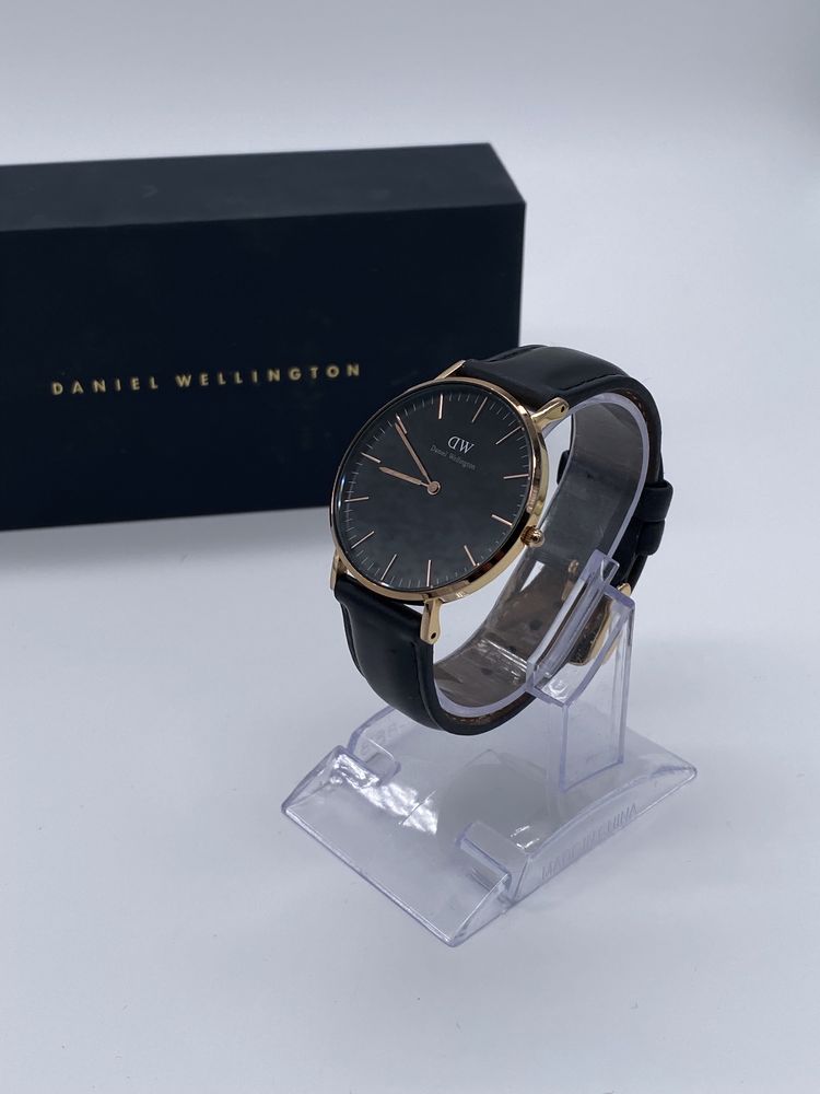 Zegarek męski Daniel Wellington Classic Black złoty czarny pasek