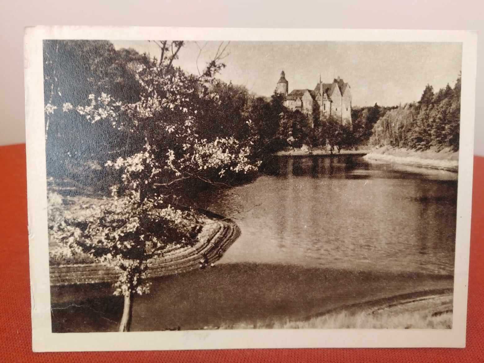 Zamek Czocha Pocztówka z 1965 roku