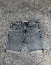 Męskie szorty spodenki jeansowe SLIM Pull&Bear 38