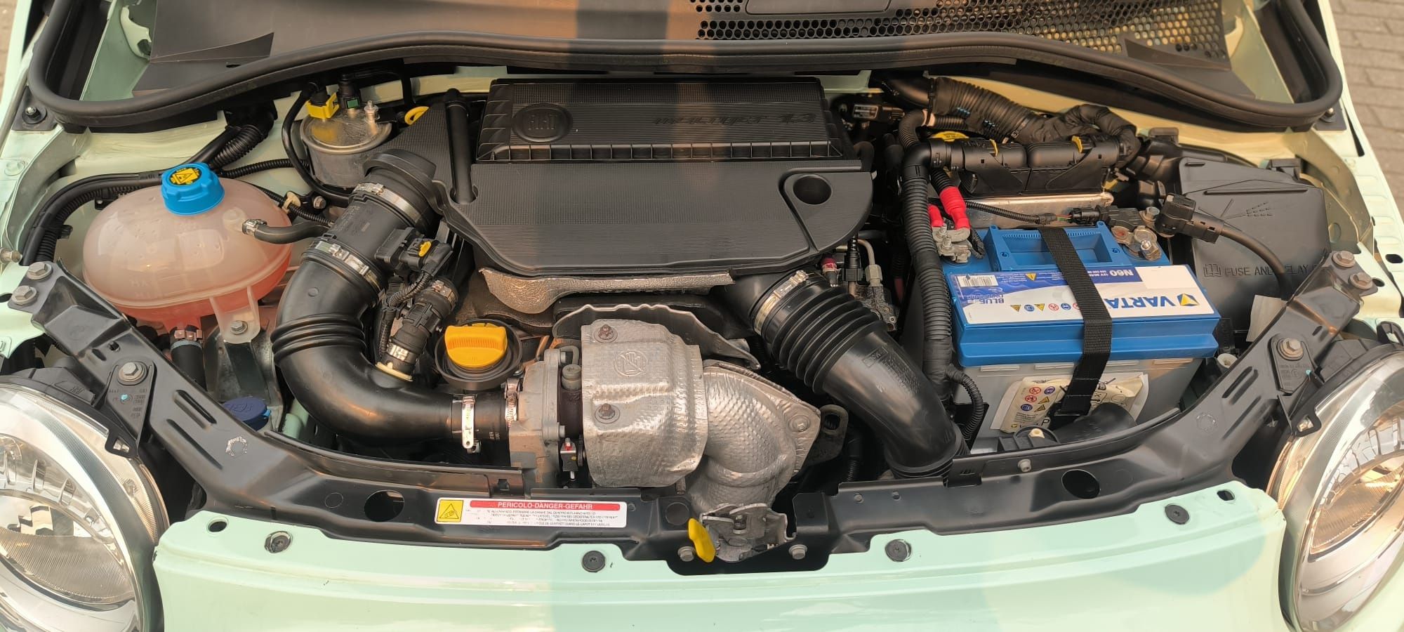 Fiat 500c 1.3 gasóleo salvado