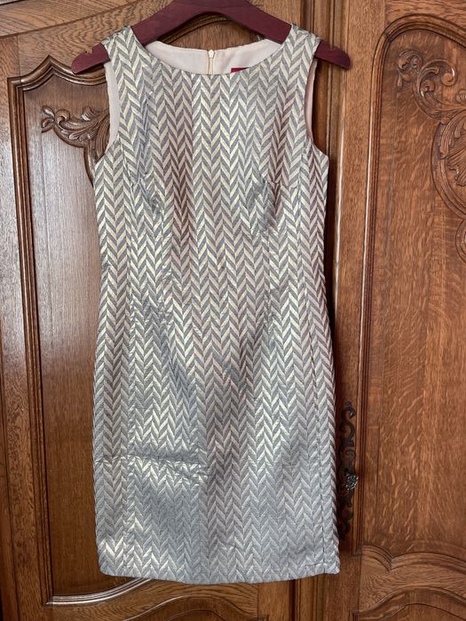 Sukienka Salsa M/38 złota, sylwester, karnawał, wesele, impreza