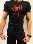 Koszulka Spiderman na siłownię, do biegania, sportowa.