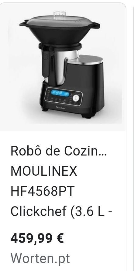 Vendo robot de cozinha Moulinex