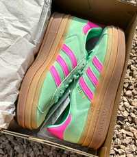 Adidas Gazelle Bold Pulse Mint Pink 39 1/3