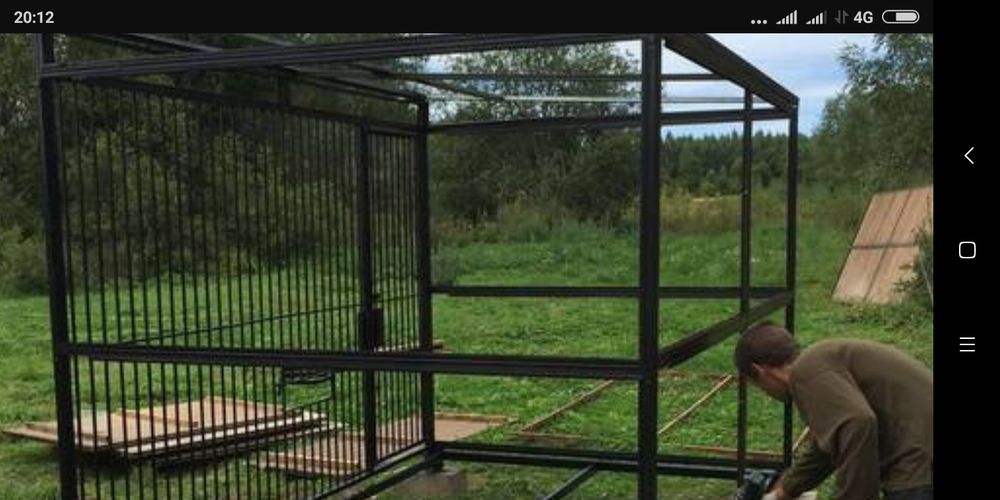 Вольеры.Будки .Клетки. Автобоксы