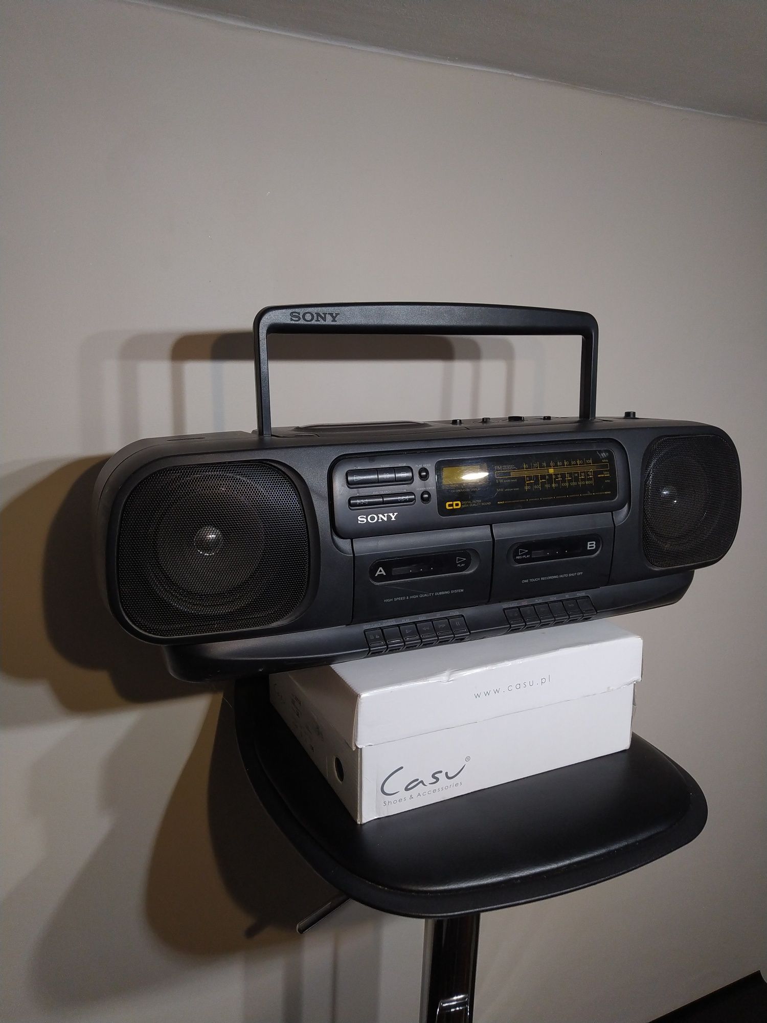 Sony CFD-100S boombox radio magnetofon cd