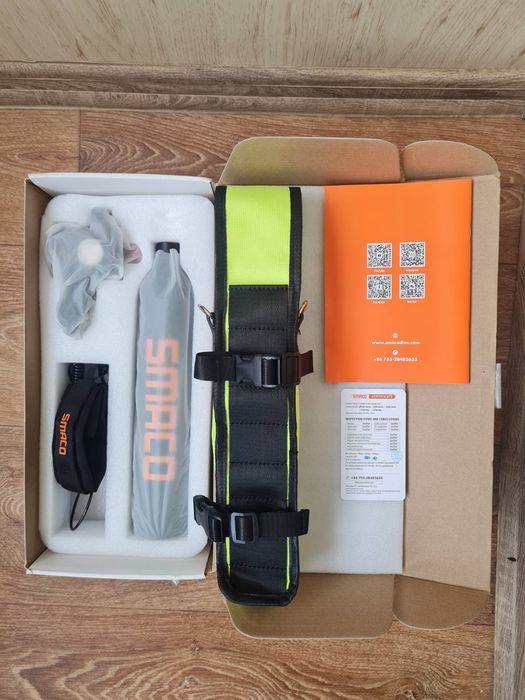 Портативный мини акваланг Smaco S300 Plus 0.5 литра