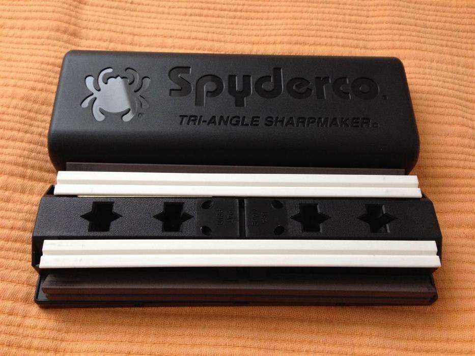 Spyderco Sharpmaker afiador canivetes facas e tesouras