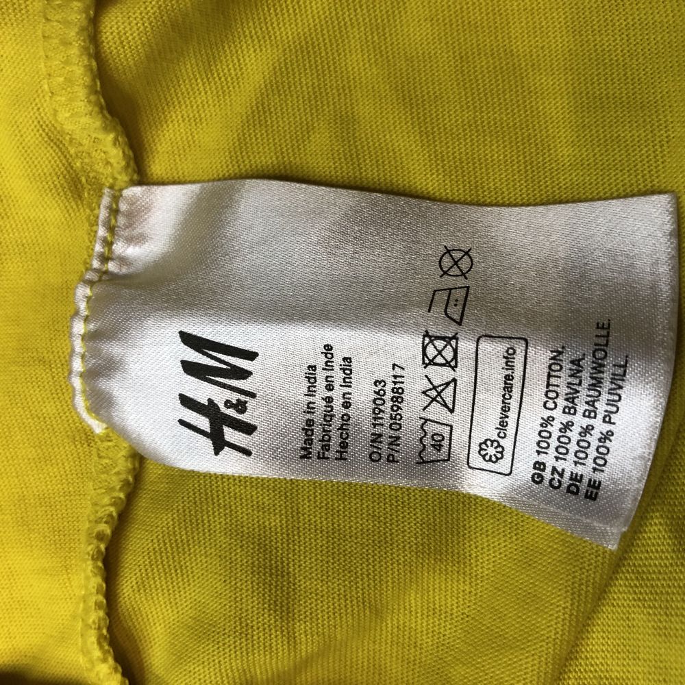 Жовтенький топ від H&M