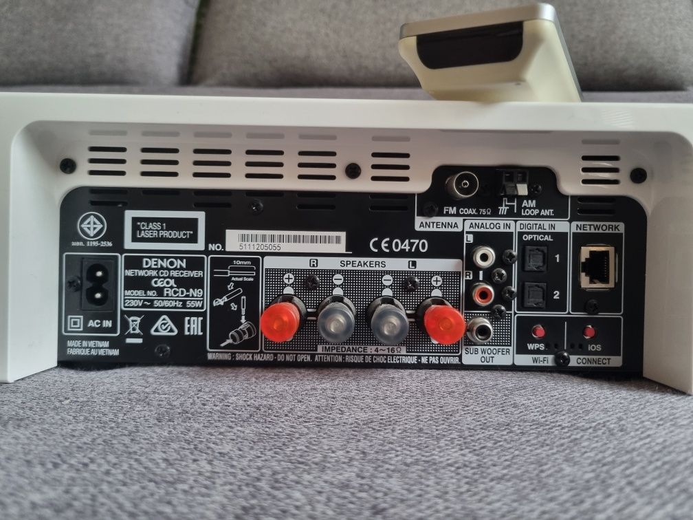 Wieża DENON Ceol RCD-N9 Biały + SC-N9