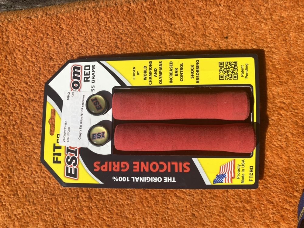 Chwyty grip gripy rączki uchwyty esi grip grips fit cr czerwone