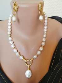 Бусы из жемчуга, намисто з перлів,барочный жемчуг,ожерелье