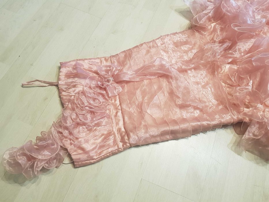 XS S M strój hiszpanki flamenco hiszpanka kostium do tańca tiul 1849