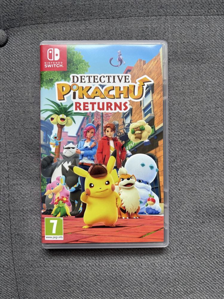 Detective Pikachu Returns Pokemon - Nintendo Switch gra