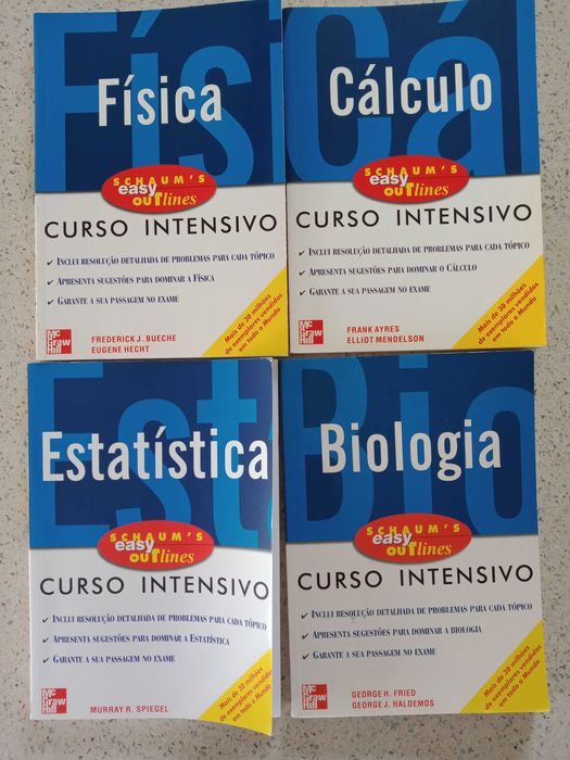 Lvros engenharia  SCHAUM'S OUT LINES  Curso Intensivo