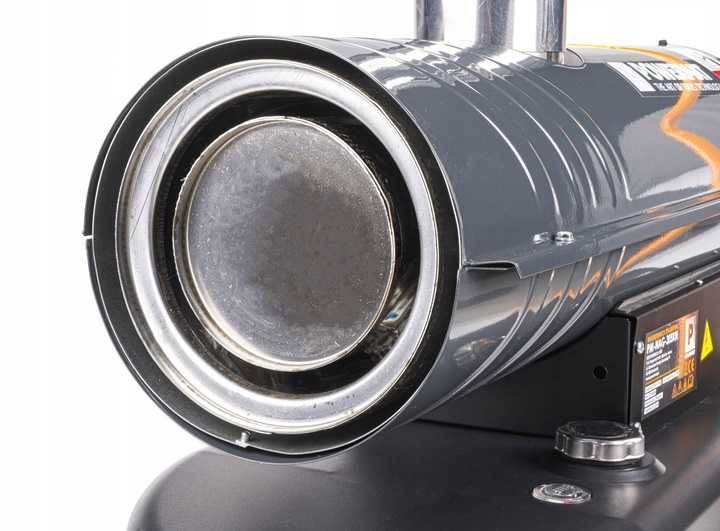 Nagrzewnica Olejowa 40 KW Z KOMINEM Spalinowa Dmuchawa + TERMOSTAT LCD