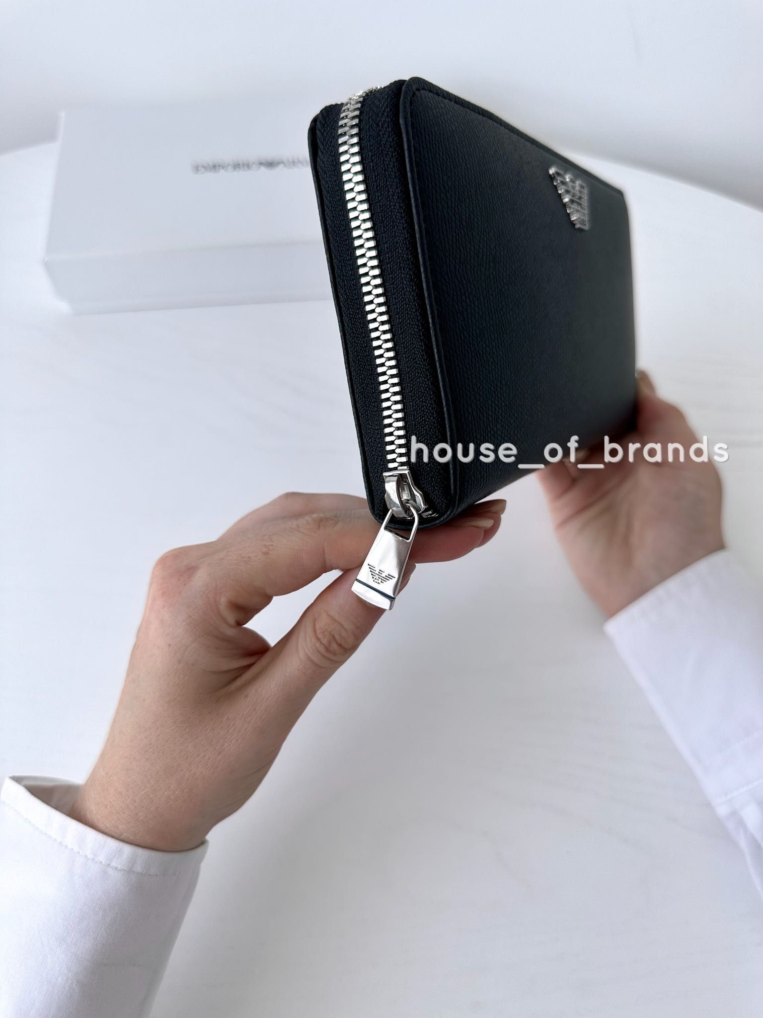 Emporio Armani Чоловічий гаманець пормоне мужской кошелек прмани