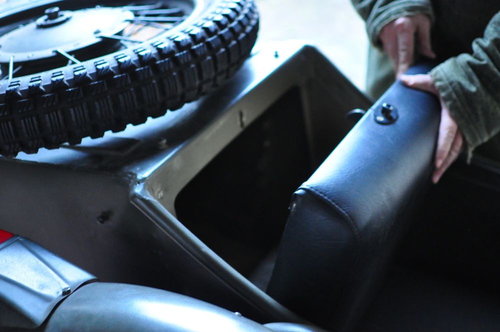 Wózek boczny do urala, dniepra K 750