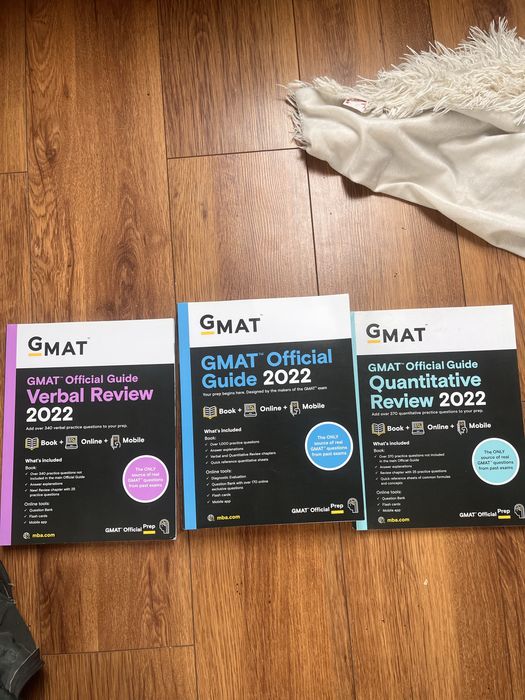 gmat 2022 podreczniki ZESTAW