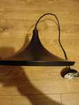Lampa czarno złota 36cm