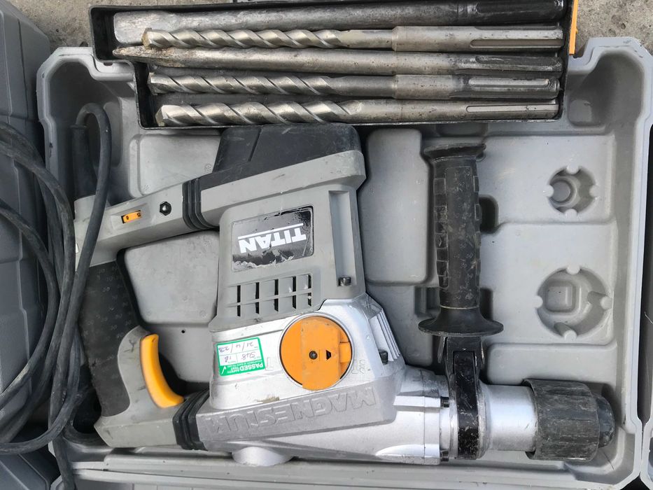 Перфоратор, дриль ударний, SDS MAX TITAN TTB571SDS з Англії