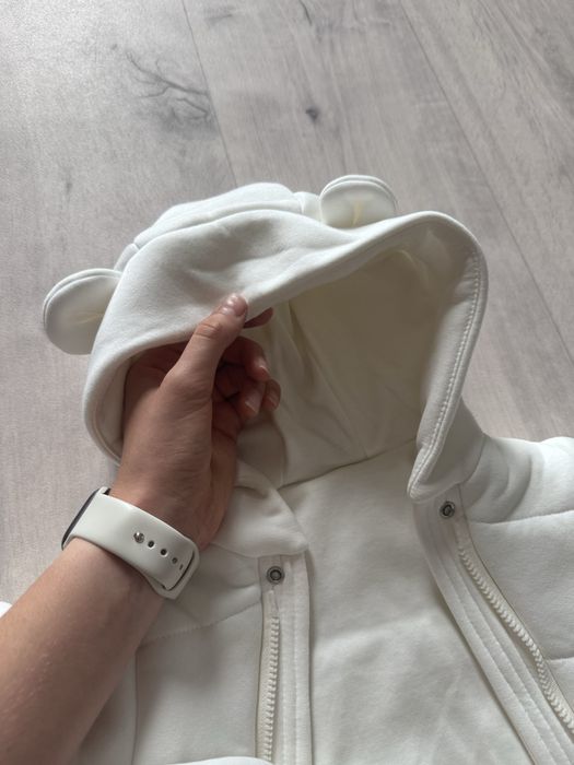 Комбінезон білий, демісезонний, 80 см. «kidʼs fantsy»