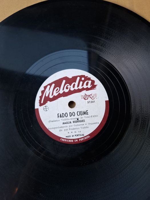 Disco de grafenola de amalia rodrigues