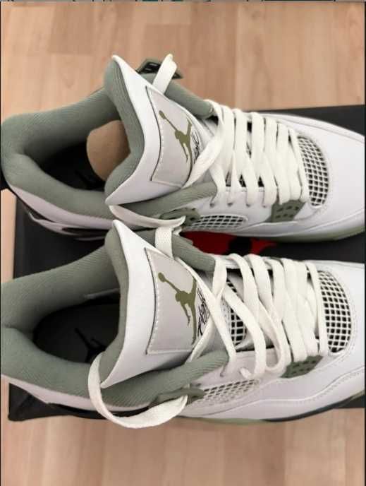 nowy Jordan 4 Retro Seafoam Moda rozmiar.37.5