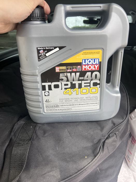 Моторное масло LIQUI MOLY Top Tec 4100 5W-40