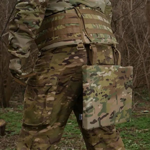 Каремат для сидіння з балістичним пакетом 2 клас захисту по ДСТУ.