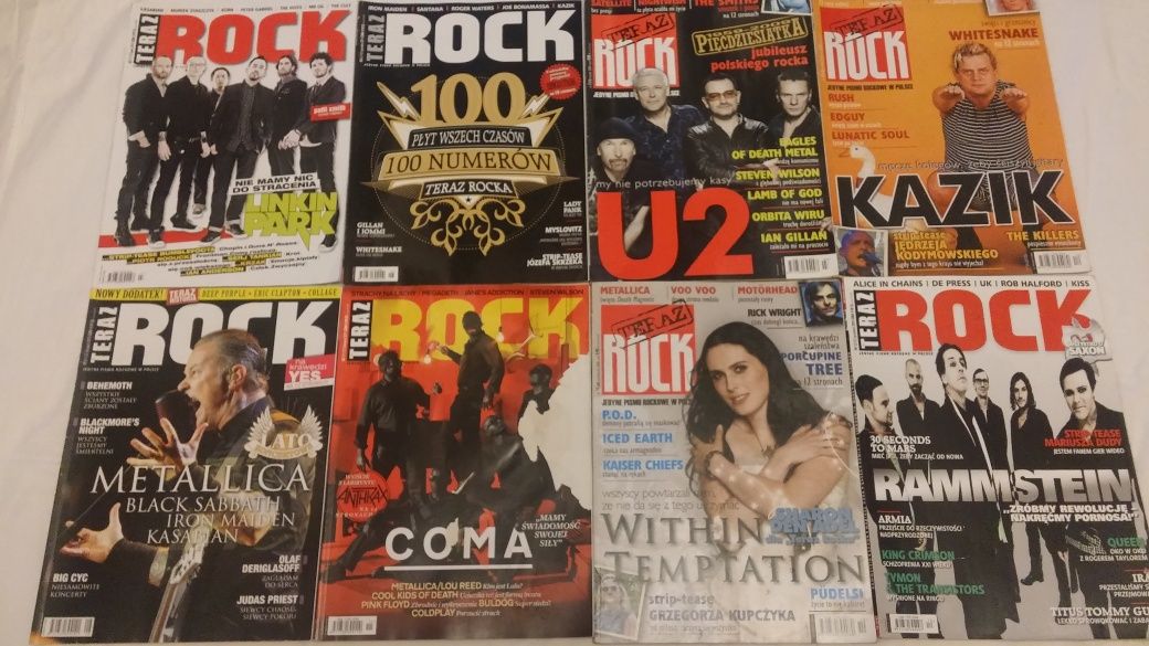 Czasopisma muzyczne teraz rock
