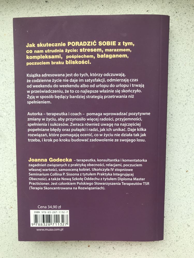 Nie odkładaj życia na później, Joanna Godecka