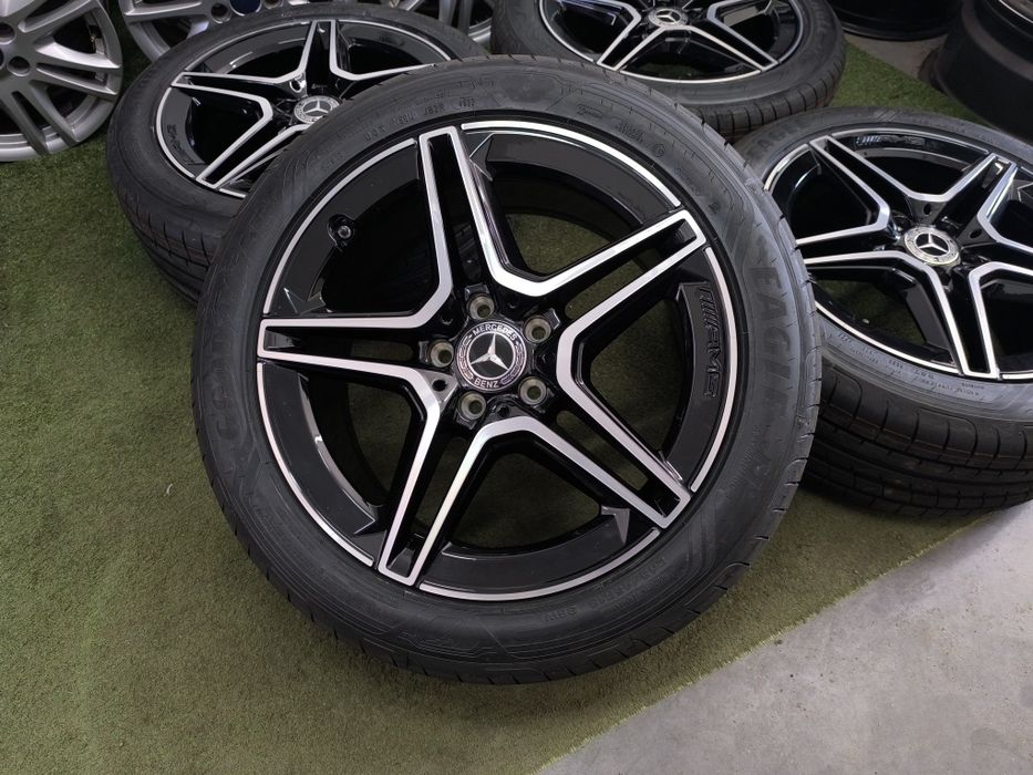 AMG Nowe Koła 18" 5x112 et43 opony 245/45/18 Mercedes E w213 Wysyłka