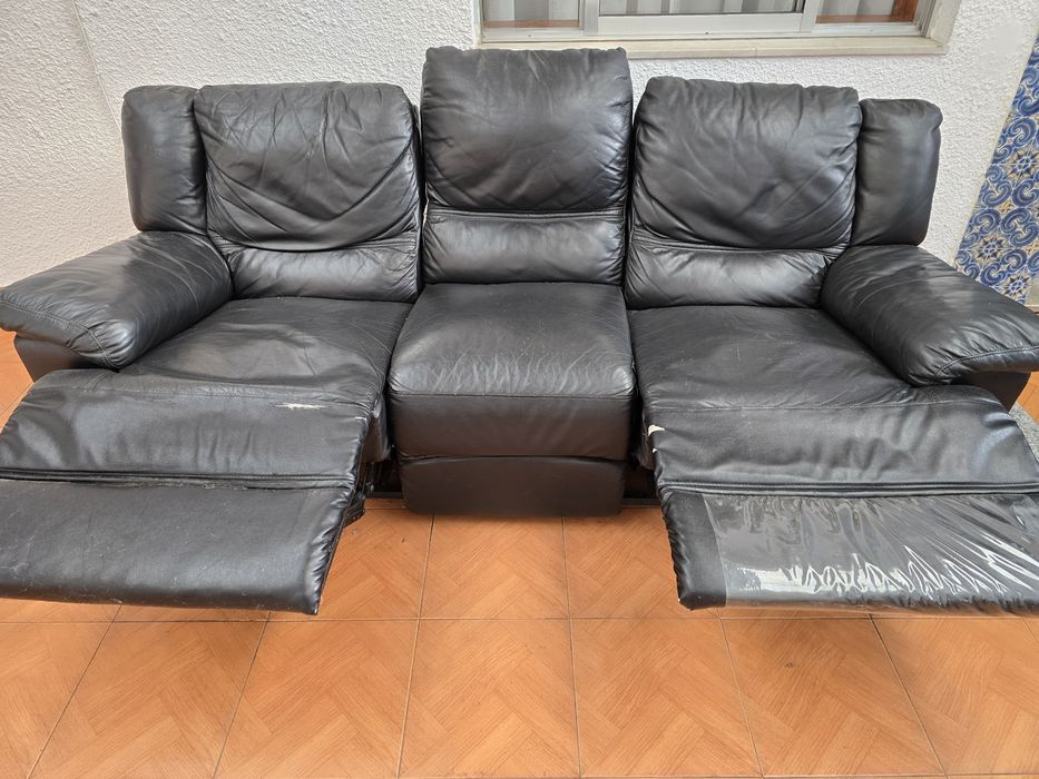 Sofá usado para despachar