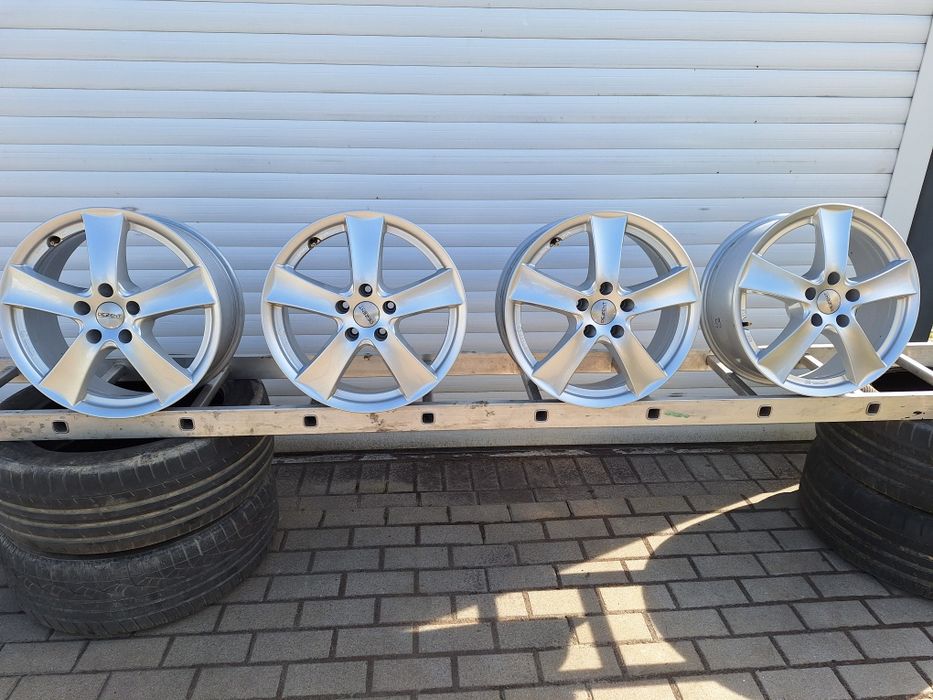 Felgi aluminiowe DEZENT 17" 5x112, VW, Seat, Skoda, Audi, (nr59)